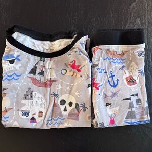 Little Sleepies Pirates Map Pajama Set